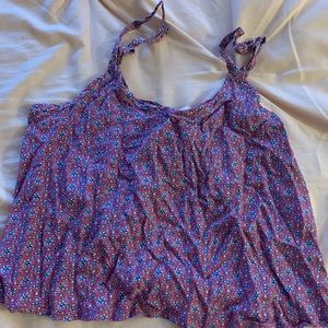 Loose top with slit in back from Abercrombie